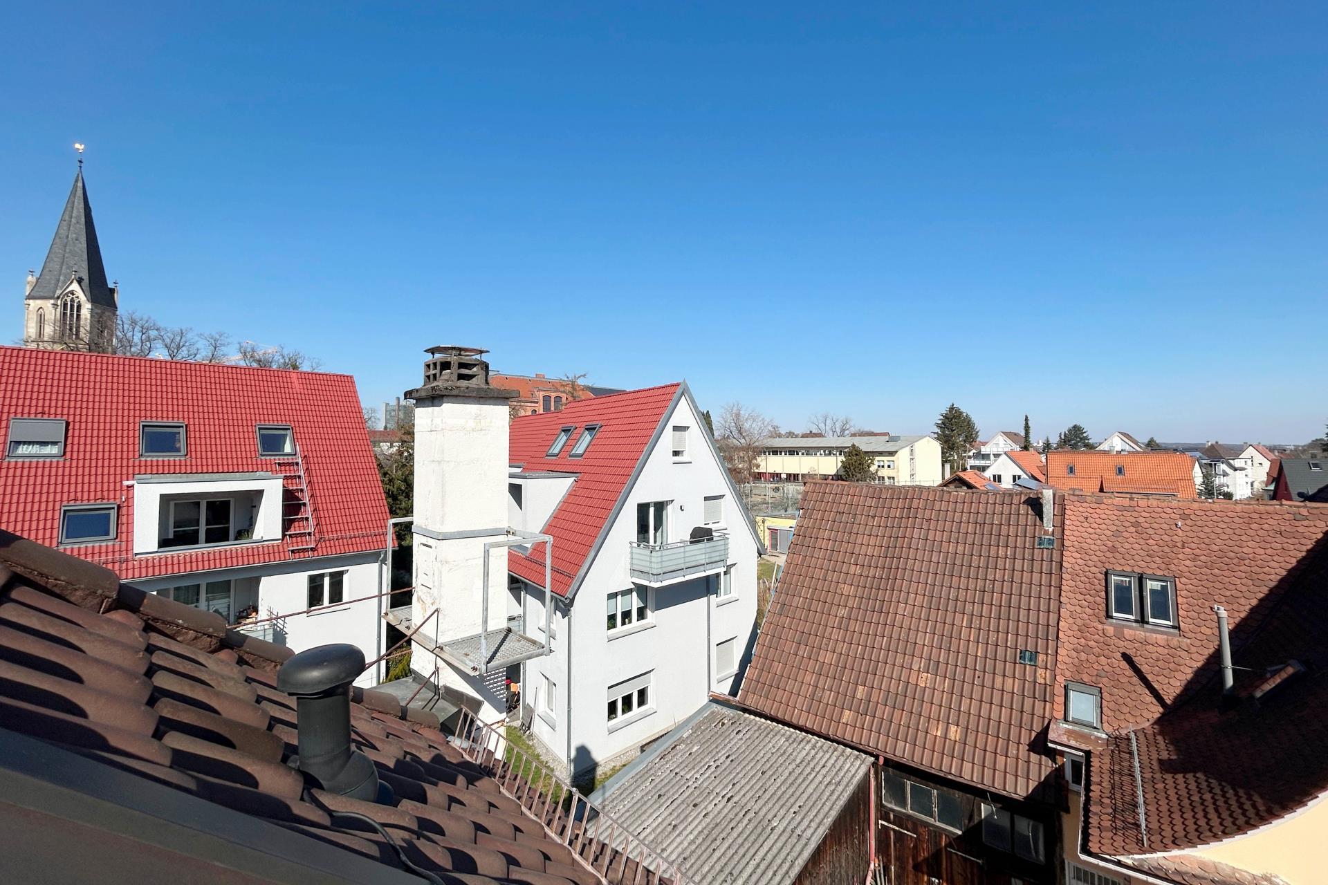 Ausblick DG Balkon
