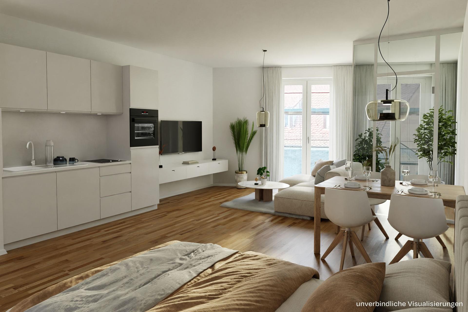 Innenvisualisierung / WE 14