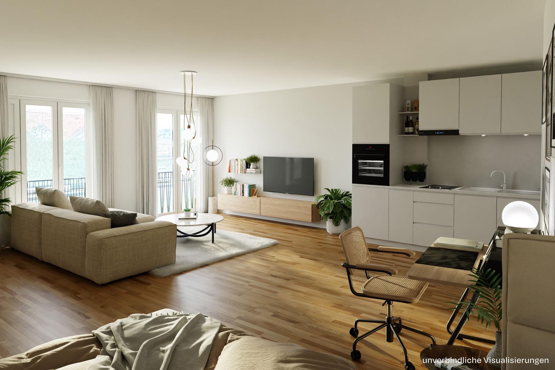 Innenvisualisierung / WE 28