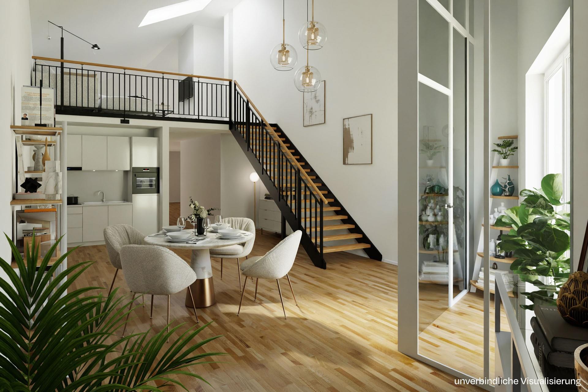 Innenvisualisierung / WE 23