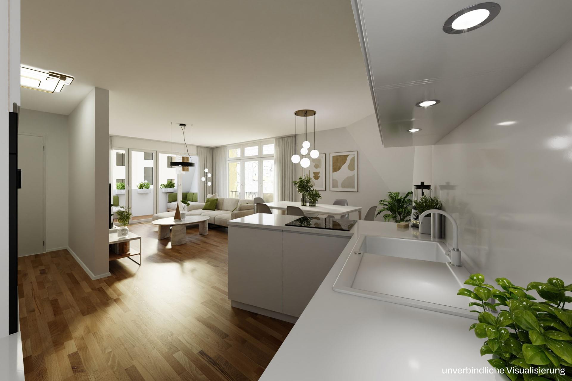 Innenvisualisierung / WE 33