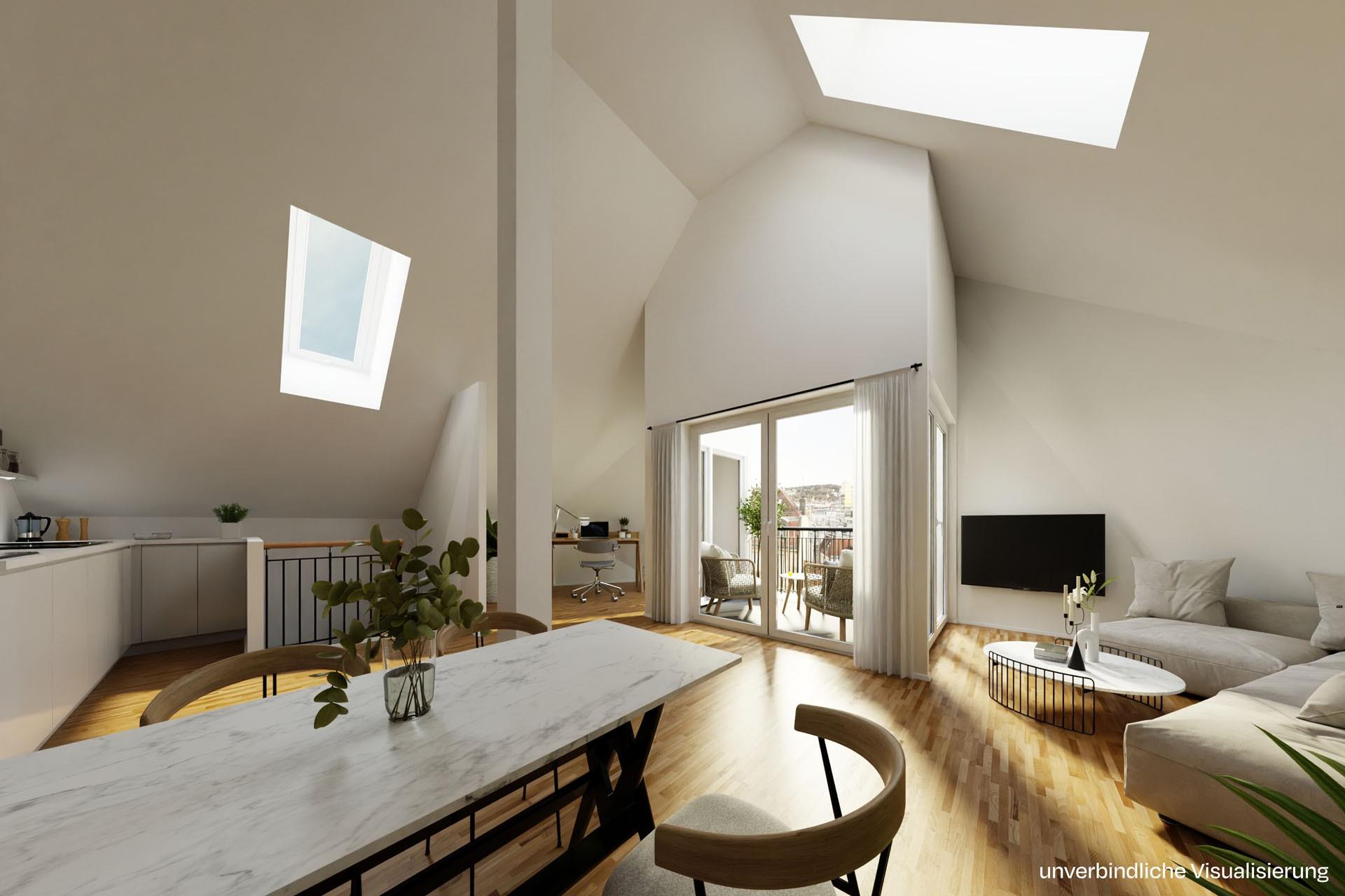 Innenvisualisierung / WE 35