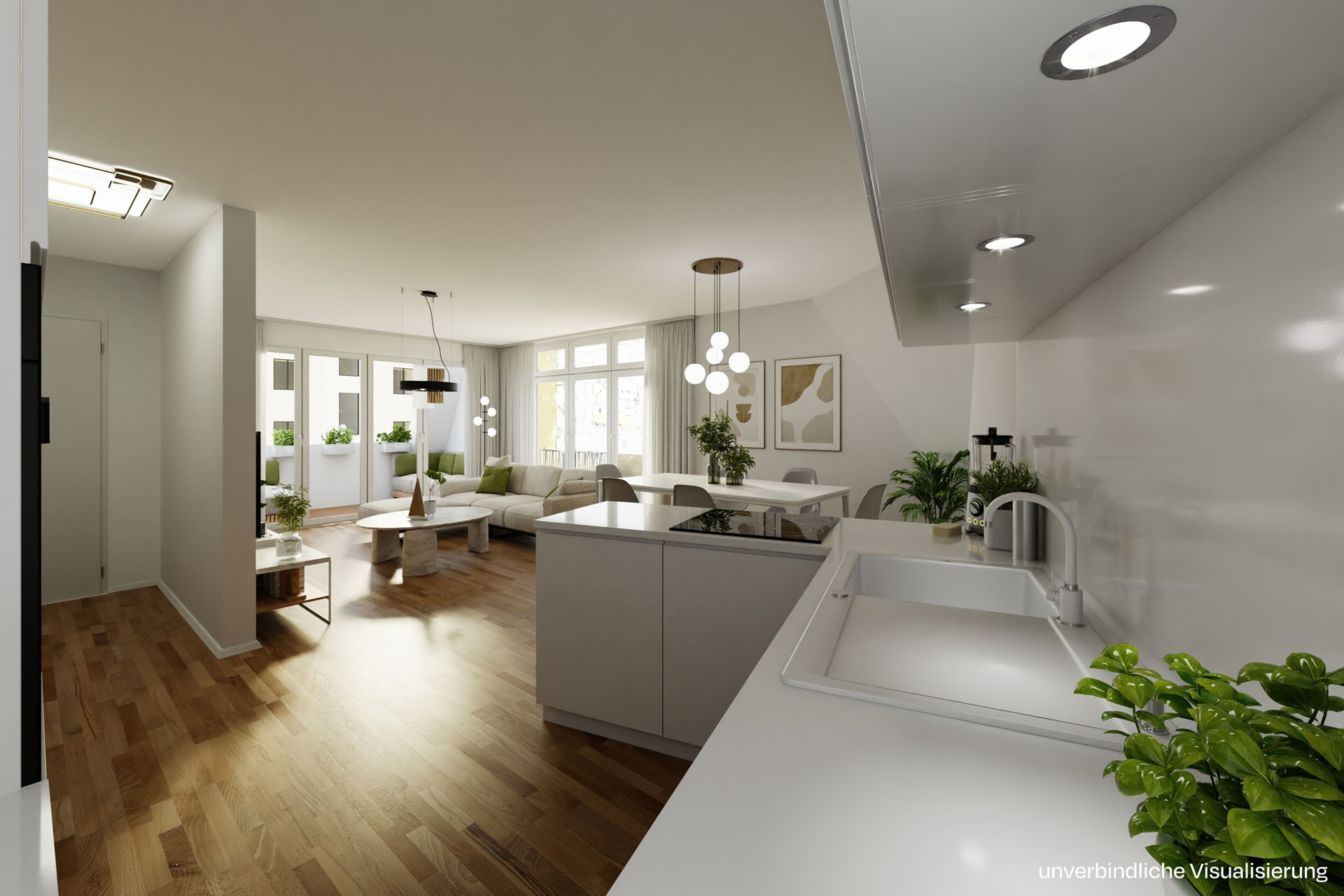 Innenvisualisierung / WE 33