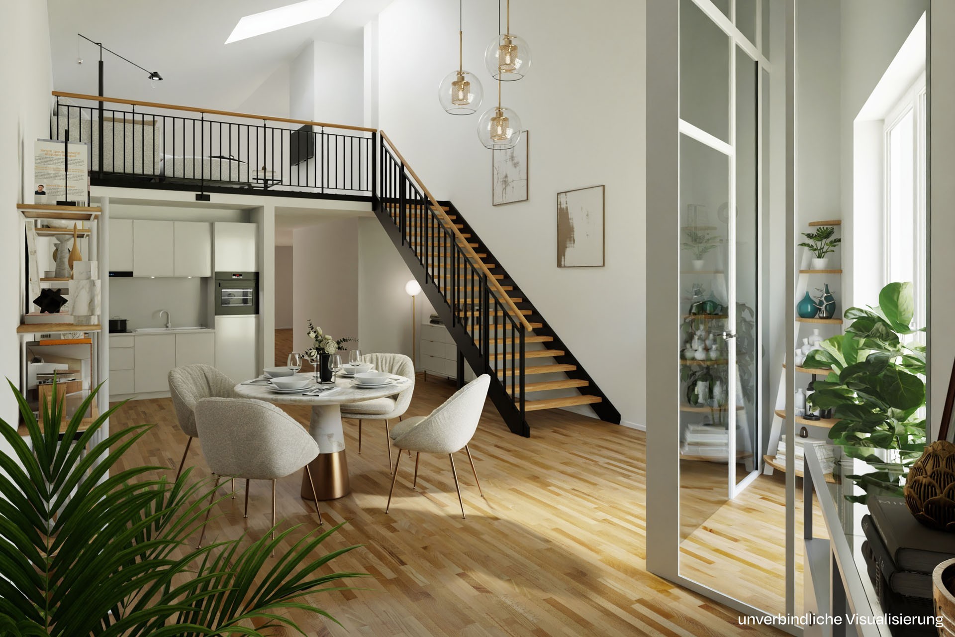 Innenvisualisierung / WE 23