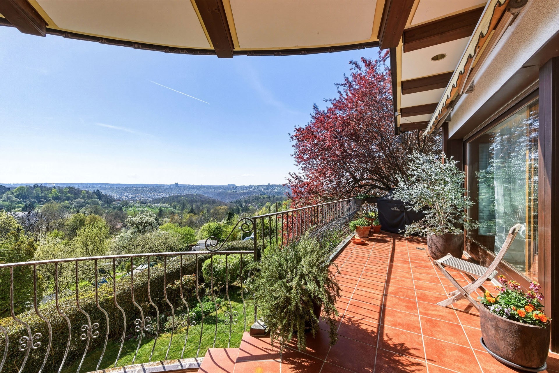 Balkon mit Ausblick