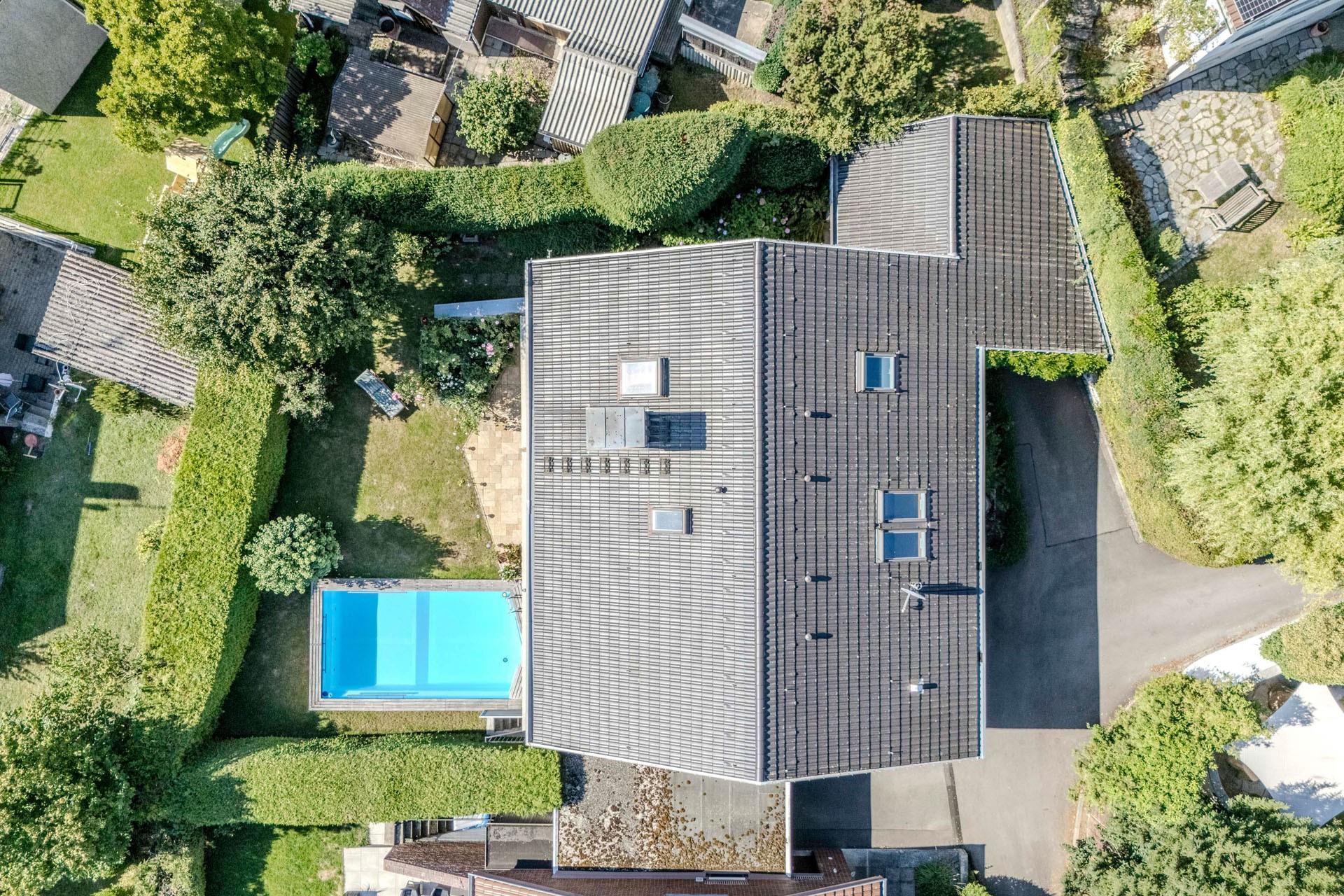 Hausdraufsicht