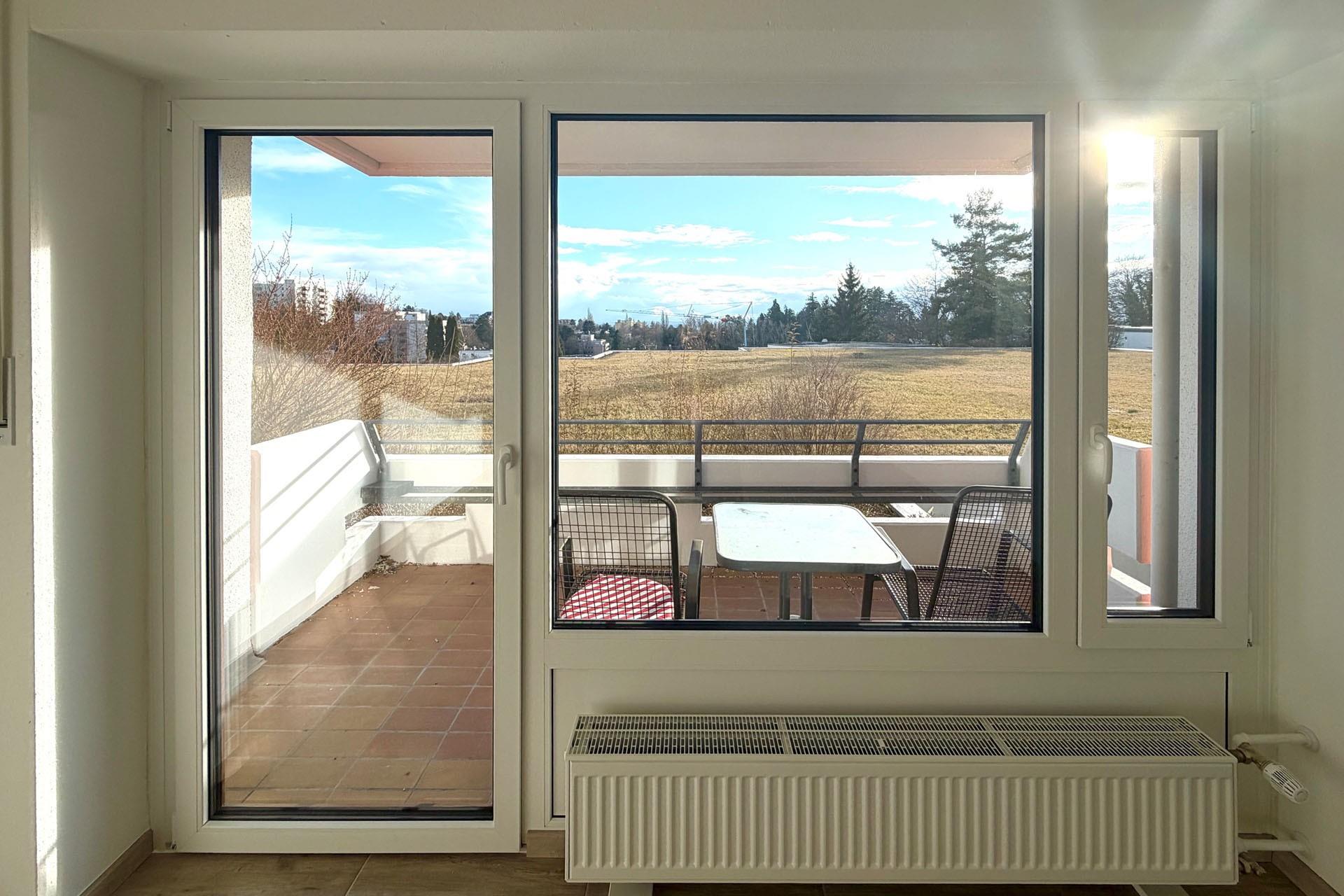 Wohnbereich mit Balkon