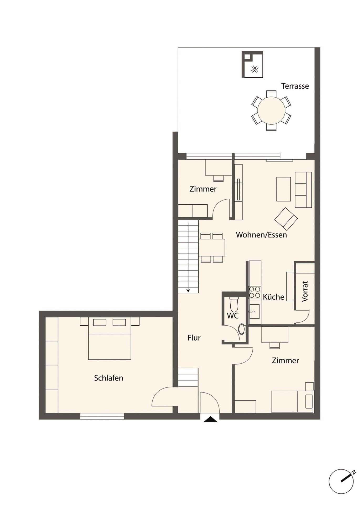 Grundriss-Skizze 2. Obergeschoss / 2