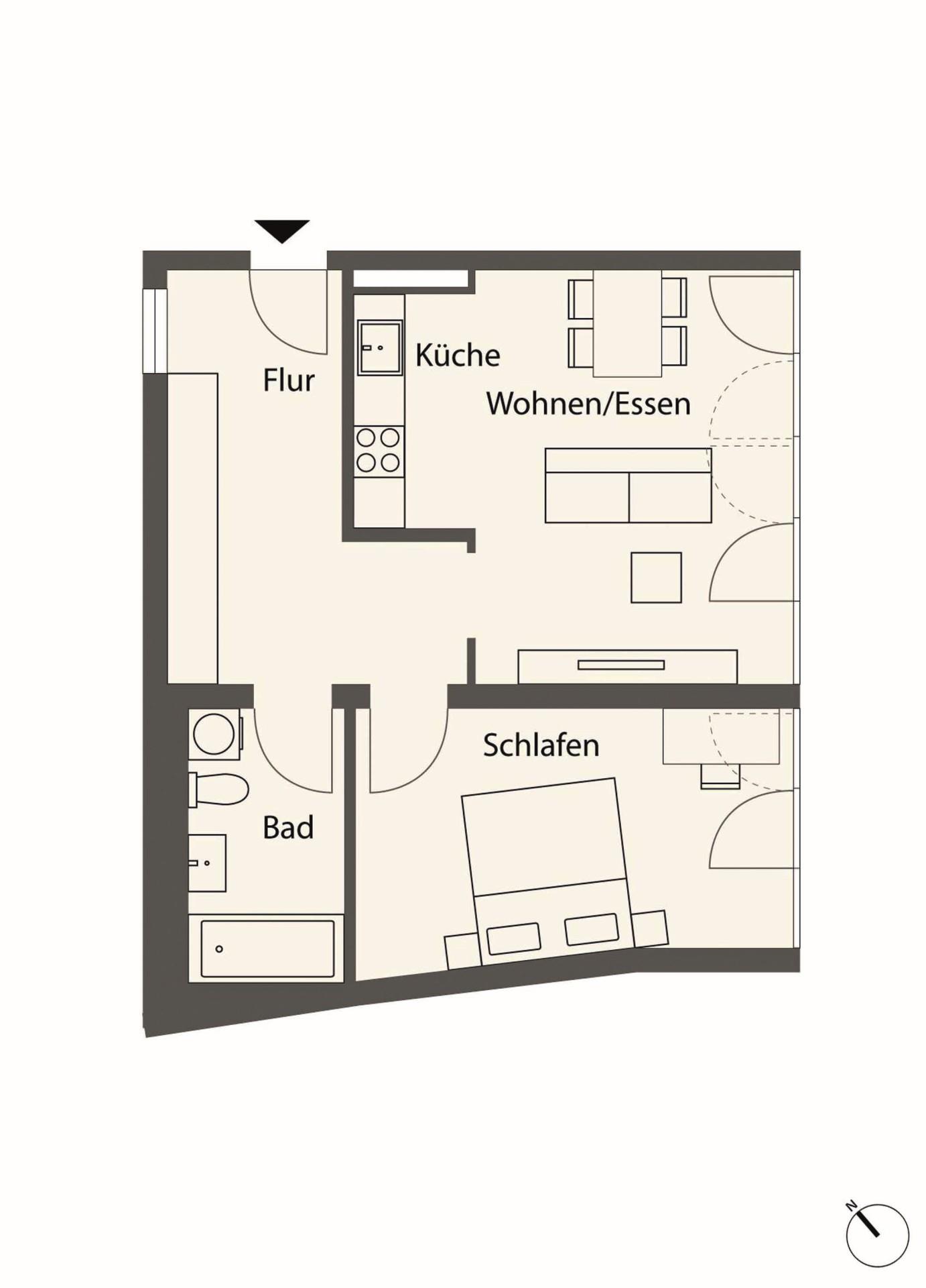 Grundriss-Skizze