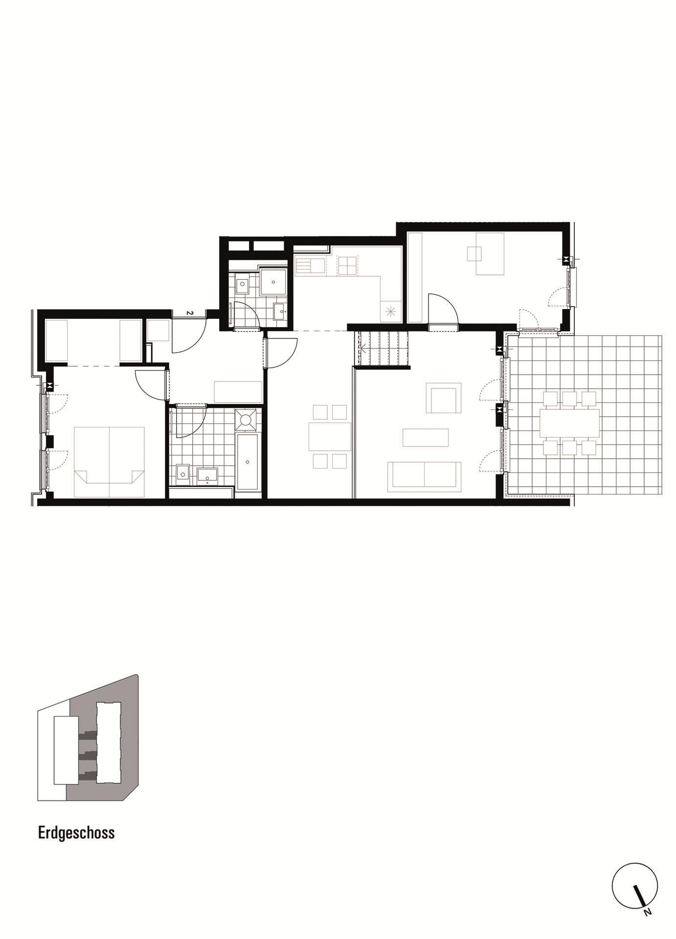 Grundriss-Skizze