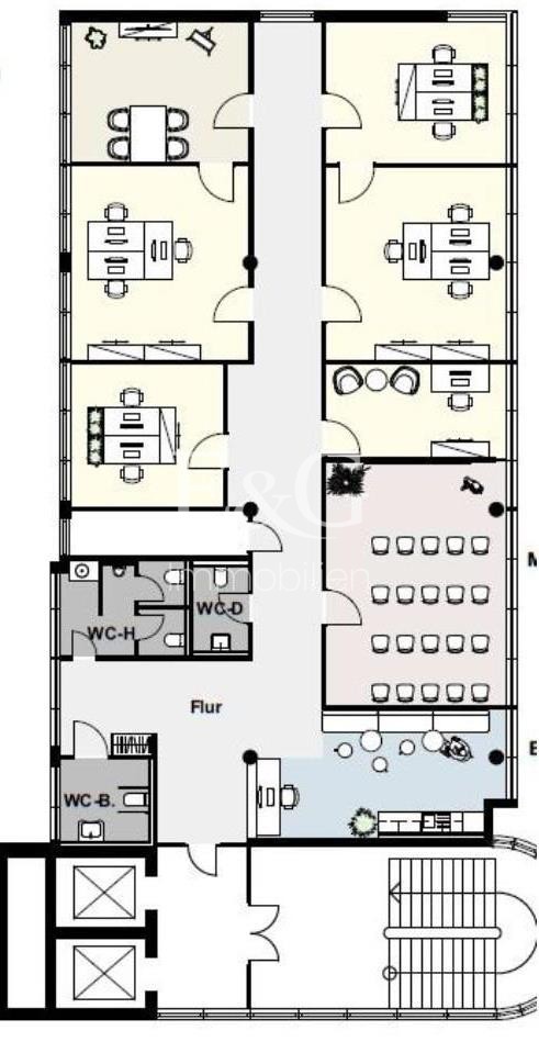 9. OG, Breitscheidstr.10, ca. 307 m²
