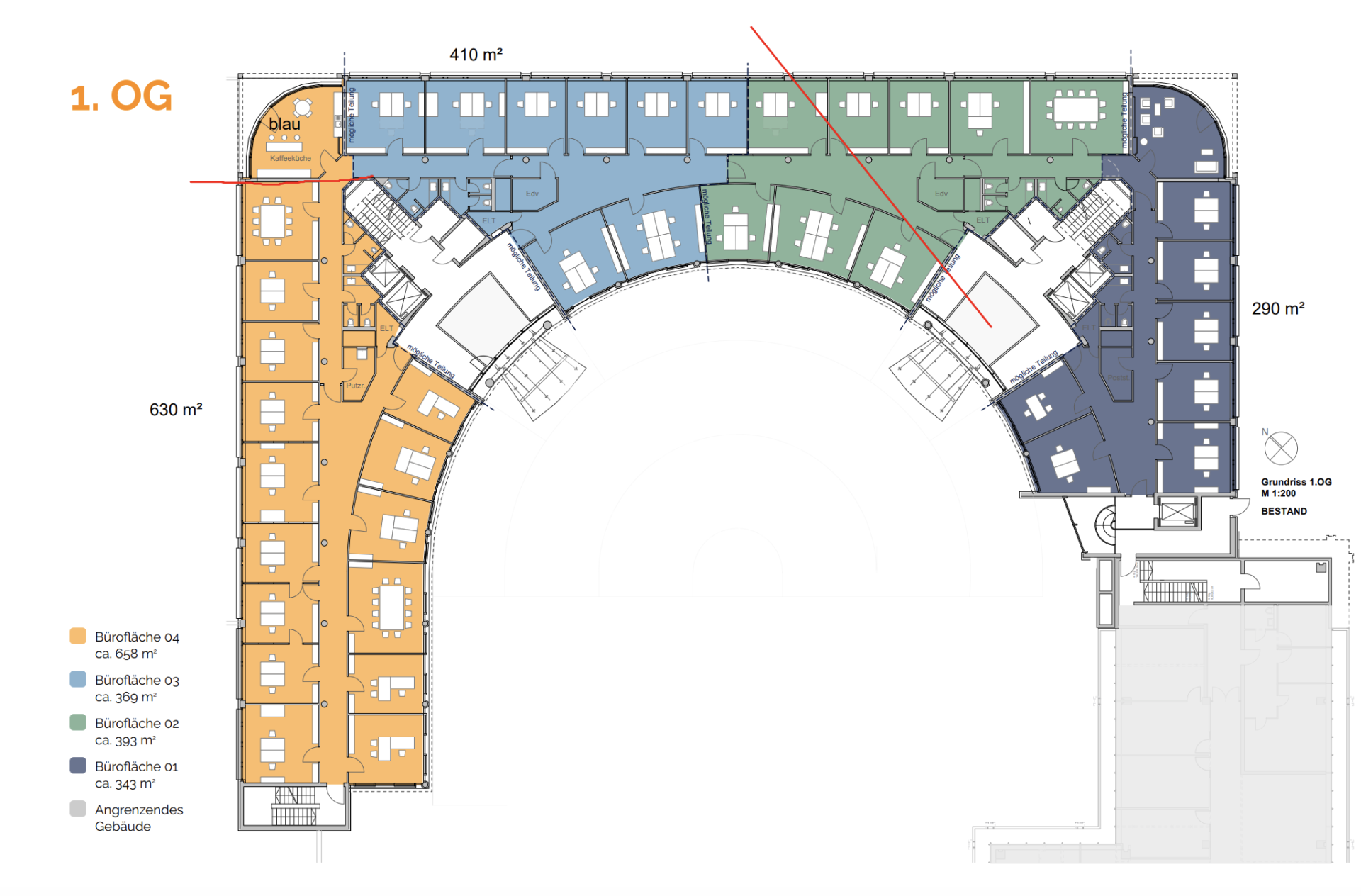 1. Obergeschoss - Haus 67
