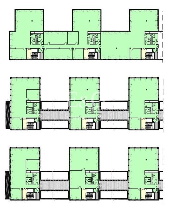 Grundriss 3.OG - 5.OG