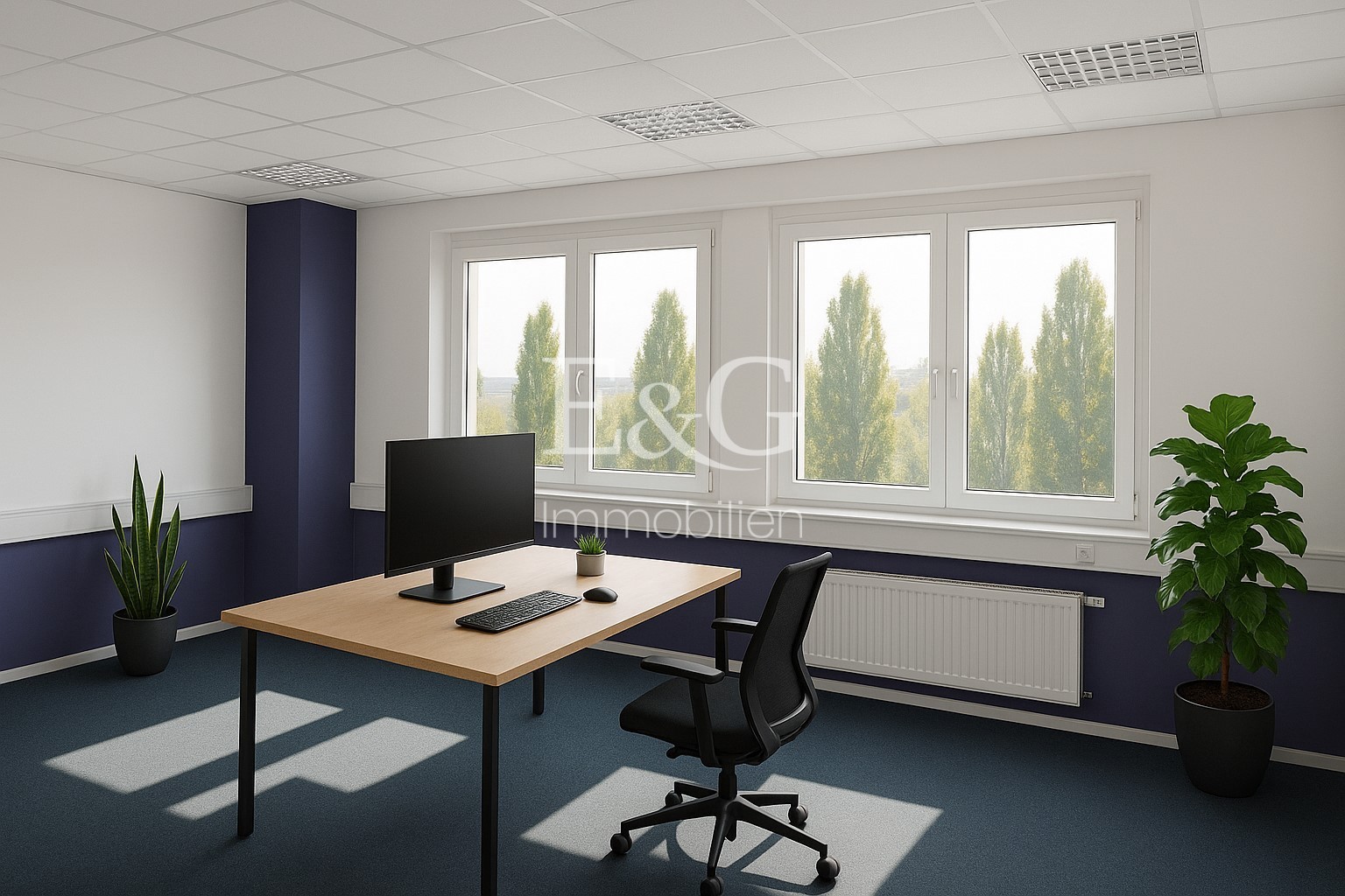 Visualisierung Büro