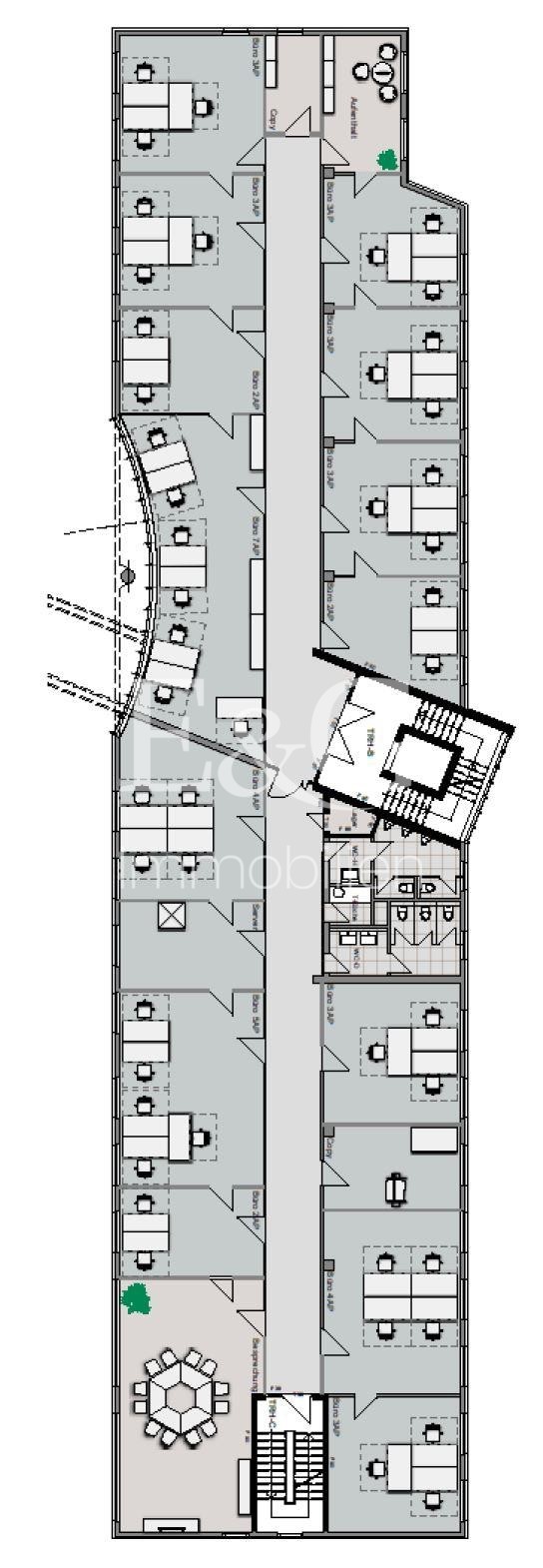 Musterbüro BT B, 2. OG