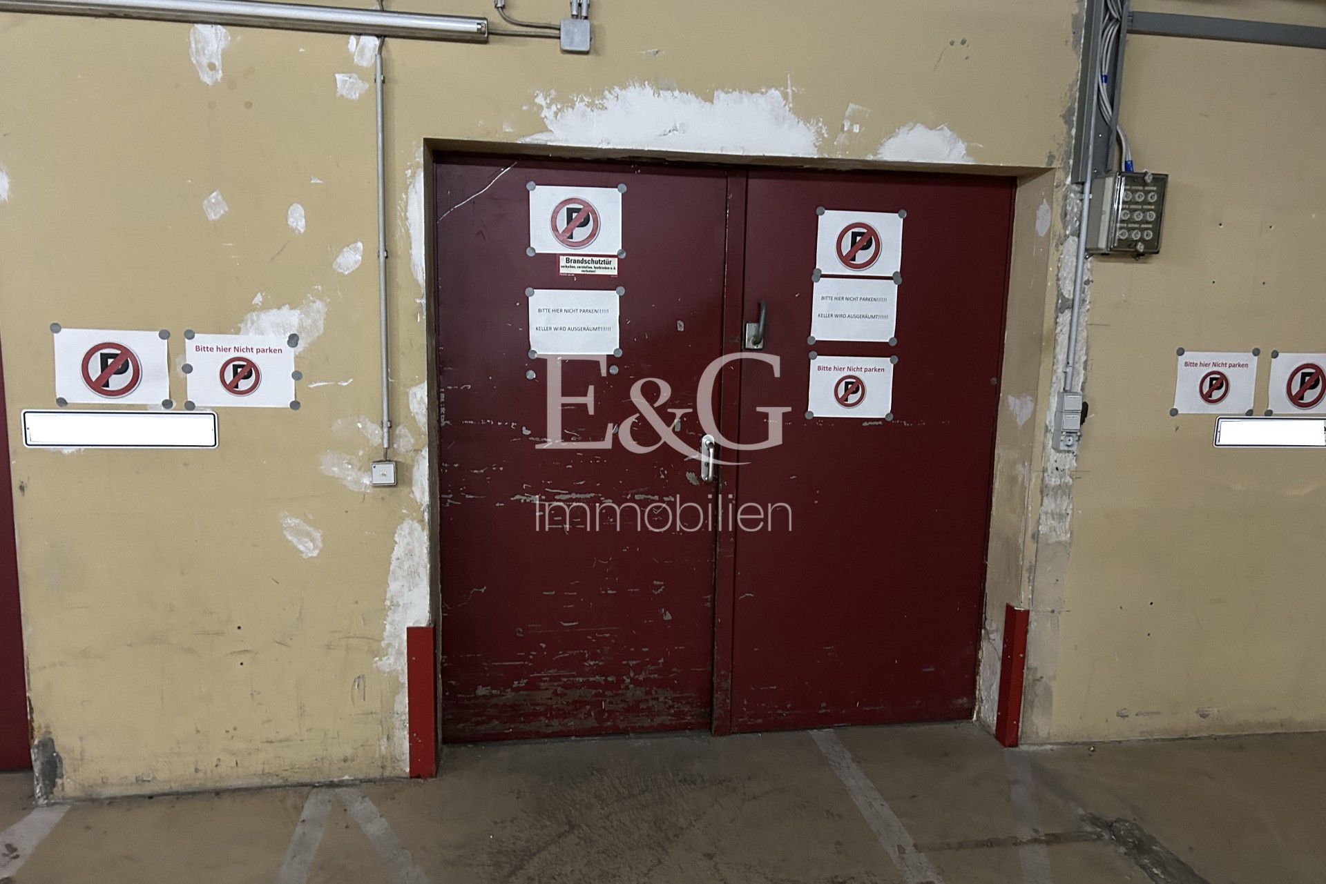 Verbindungstür TG. zum Keller