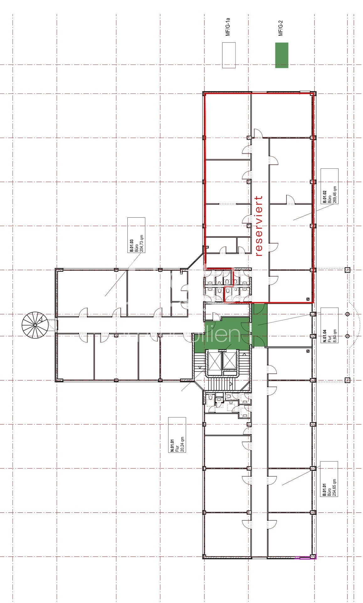 1. OG_B 01.02 ca. 282 m²