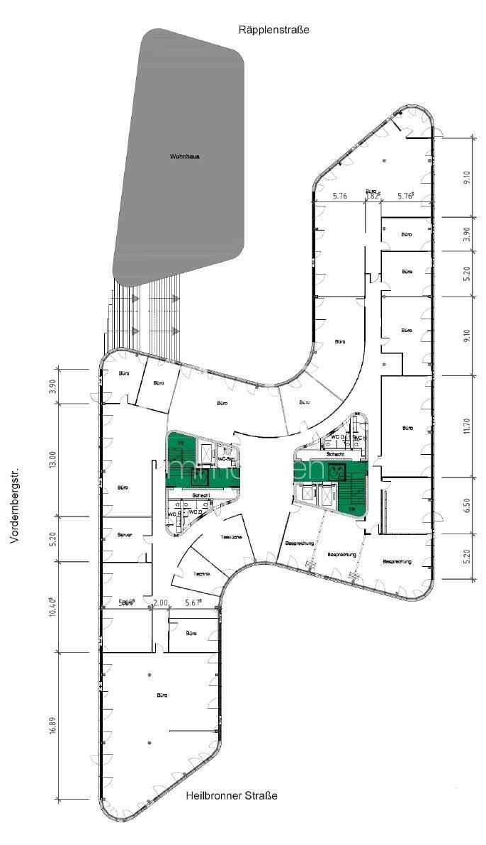 2. OG ca.1.552 m²