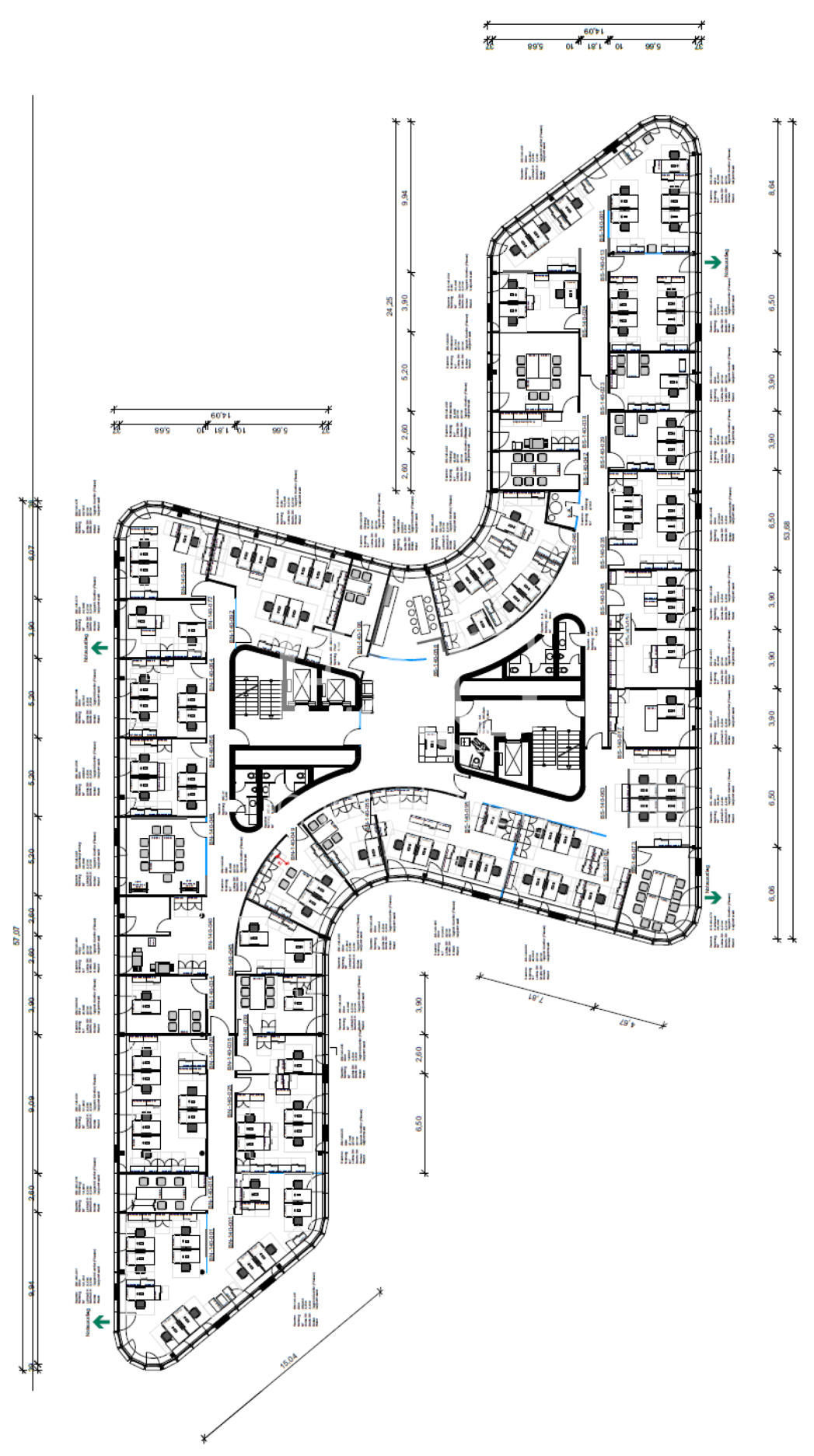 4. OG ca. 1.552 m²