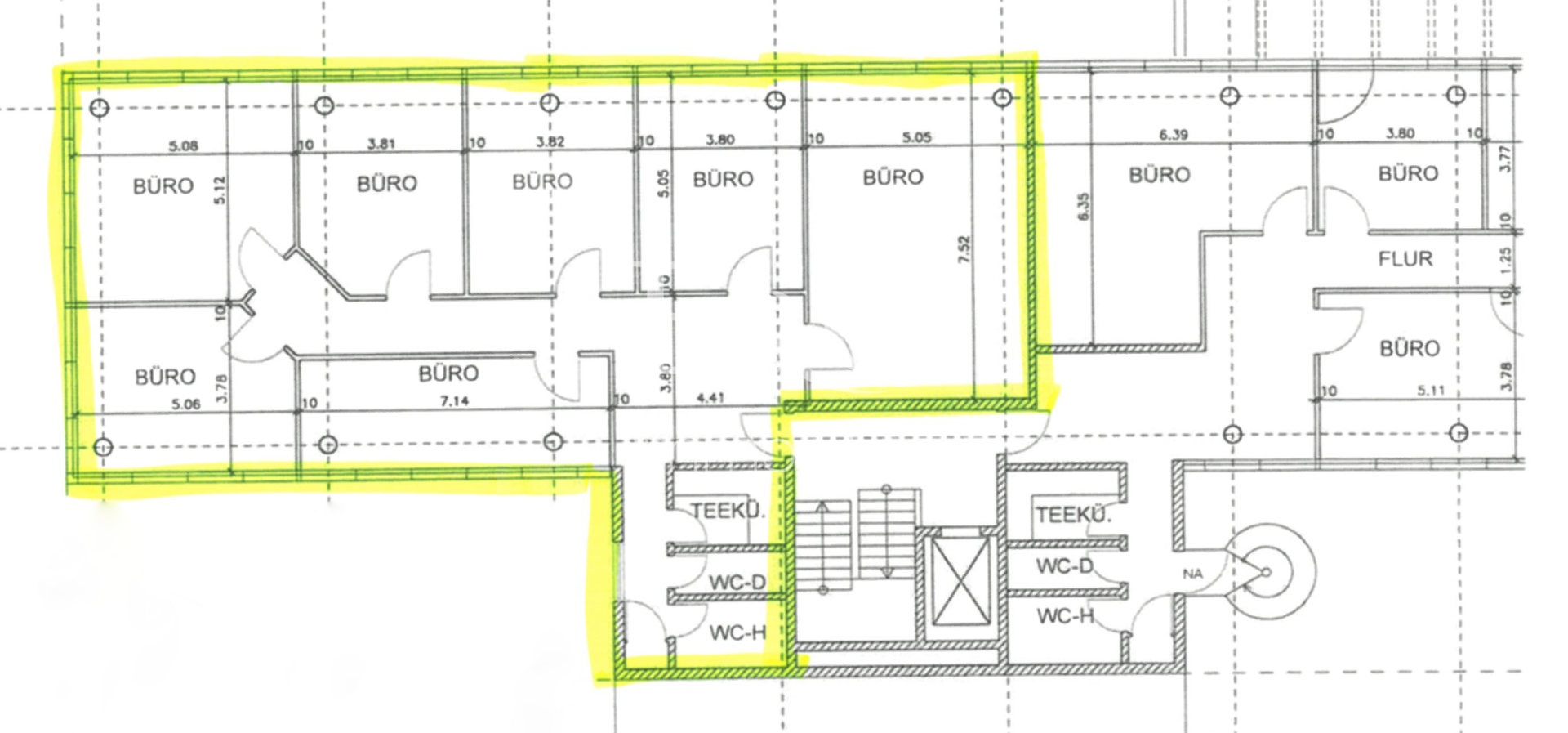 4. Obergeschoss, 230,7 m²