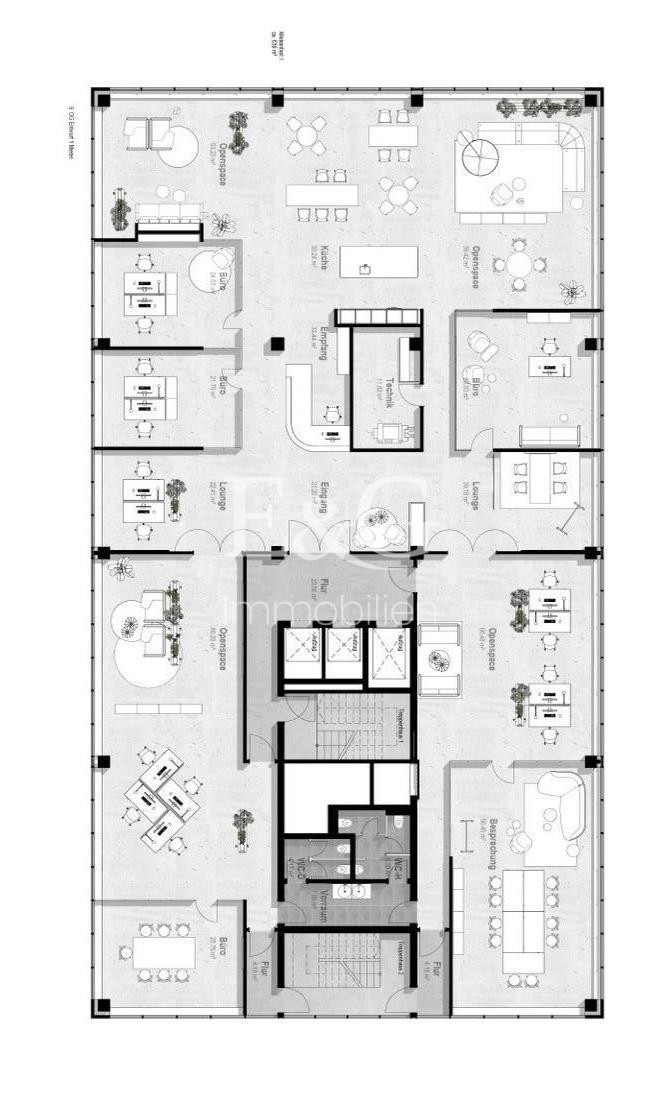 Grundriss Eine Einheit