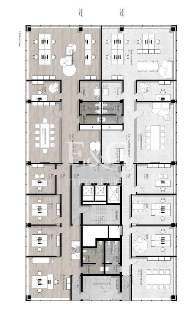 Grundriss Zwei Einheiten