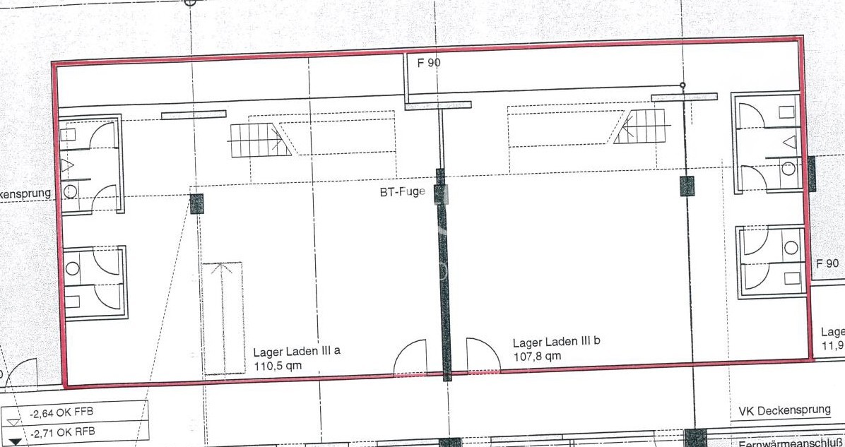 Fläche 1: Untergeschoss