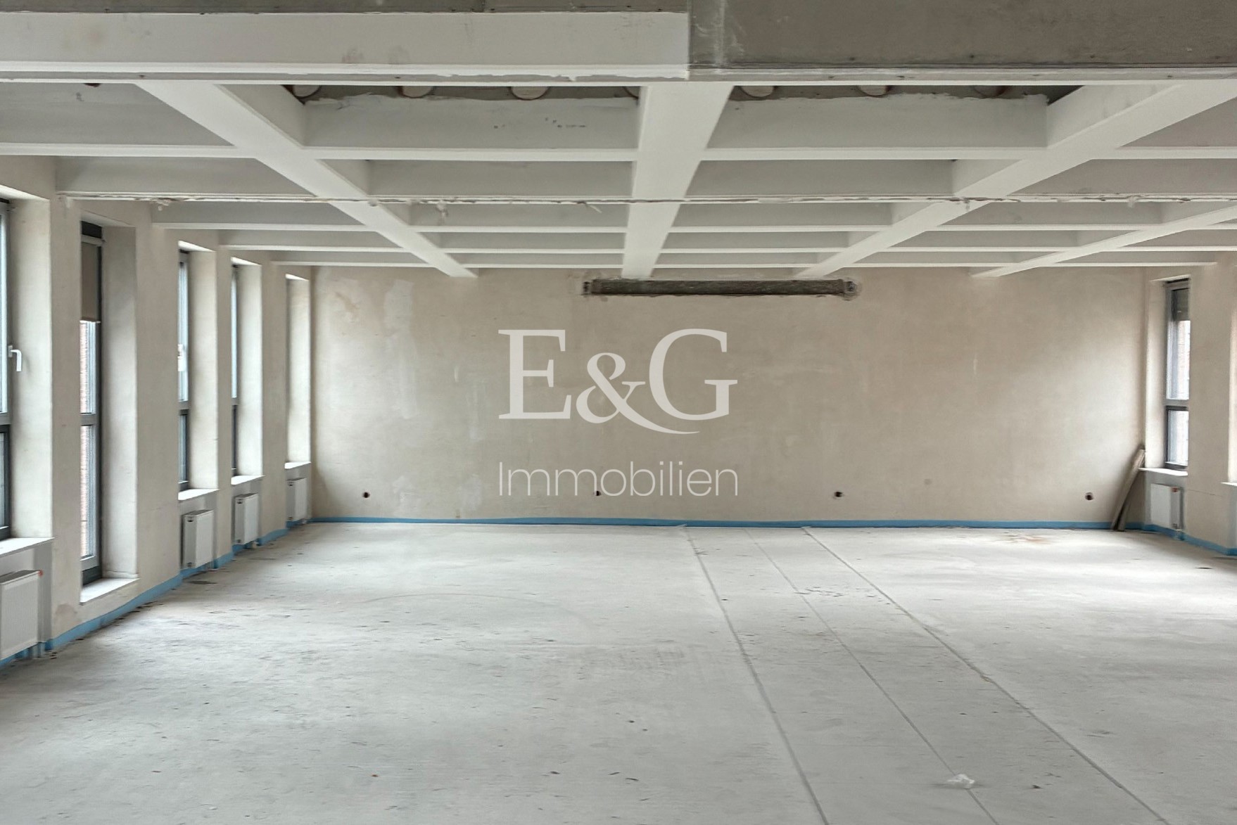 Innenaufnahme Rohbau