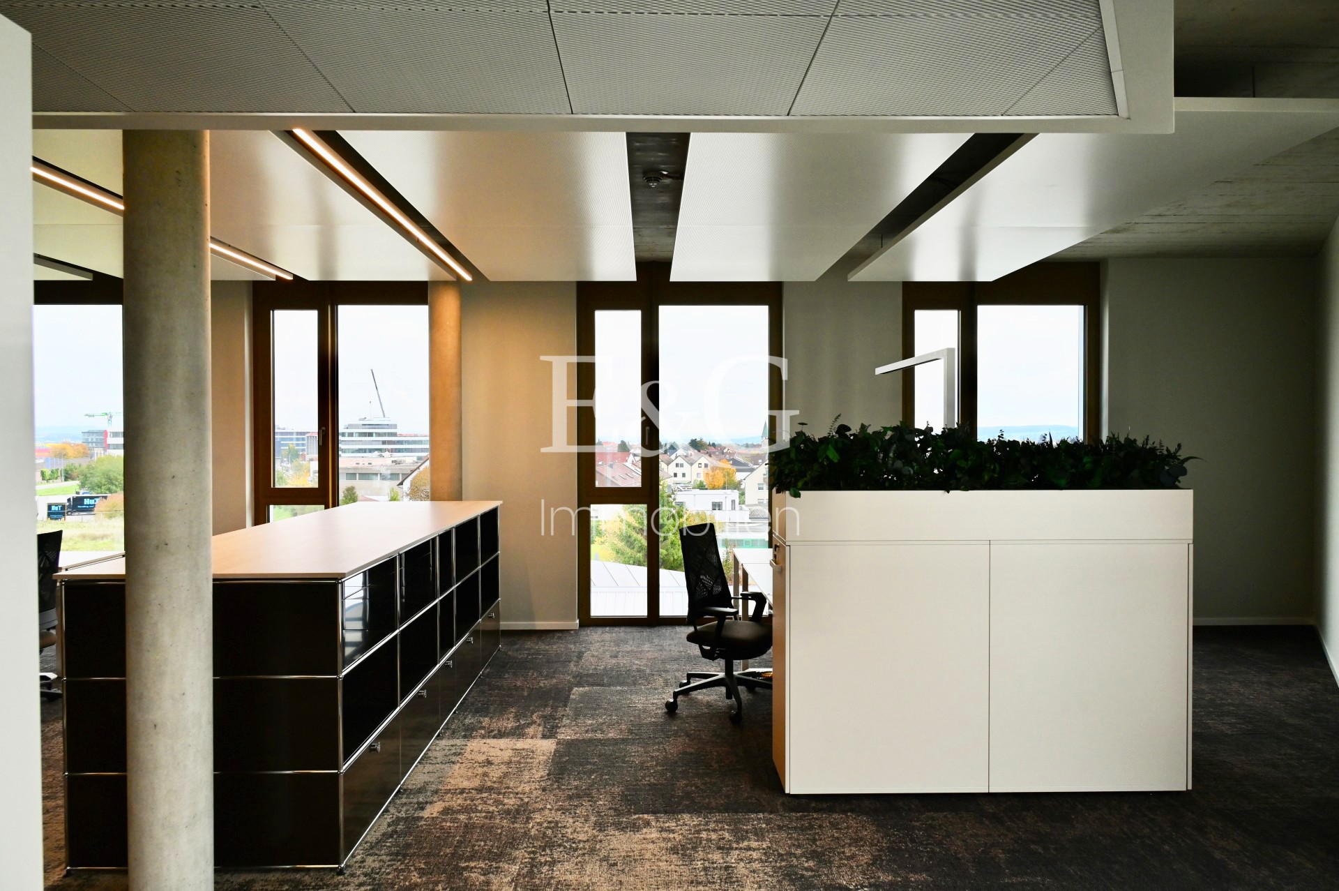 Beispielhafter Büroausbau