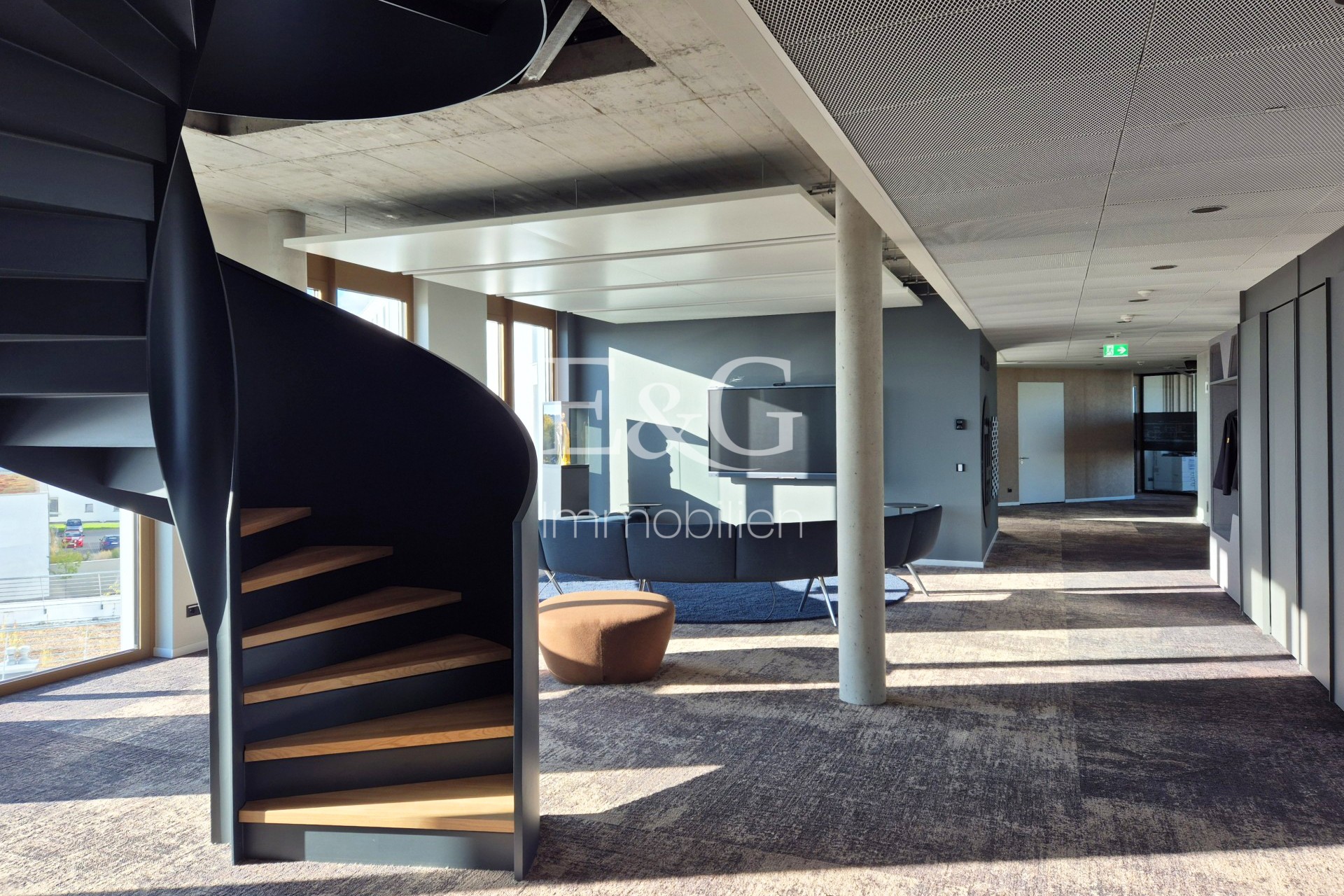 Beispielhafter Büroausbau