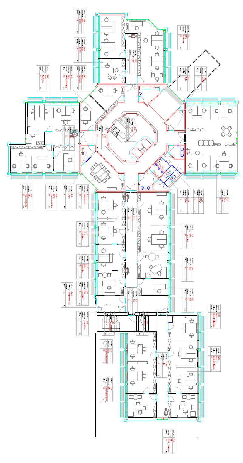 Regelgeschoss Bürogebäude 1
