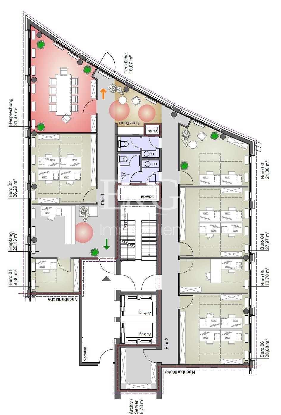 3. Obergeschoss (Haus E)