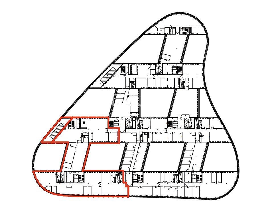 5. Obergeschoss (Haus A 1.360 m²)