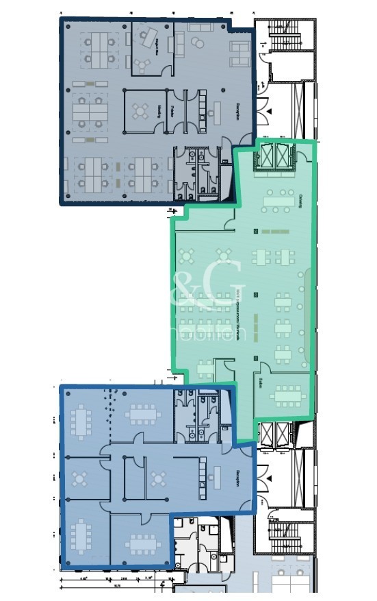 1. Obergeschoss B,C,D