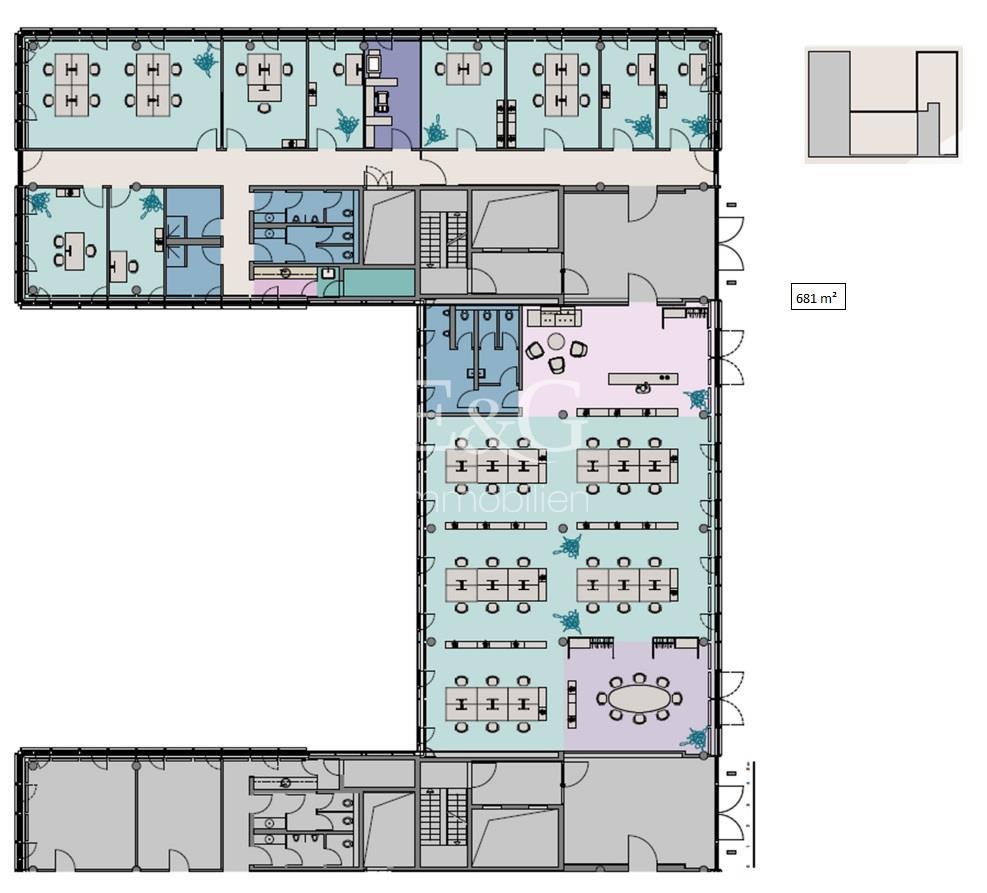Erdgeschoss 681 m²