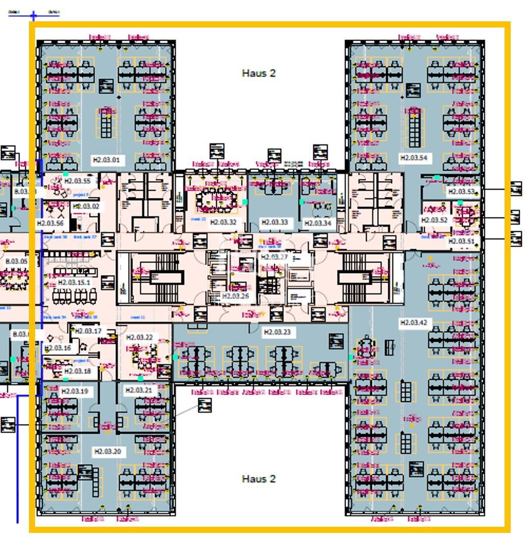 3. Obergeschoss - Haus 2