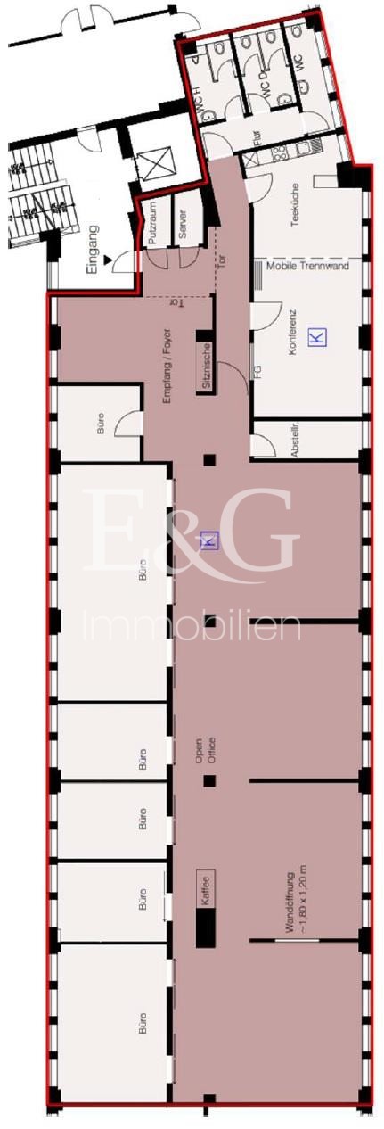 2. OG - 528 m² (Kühbachstr. 11)