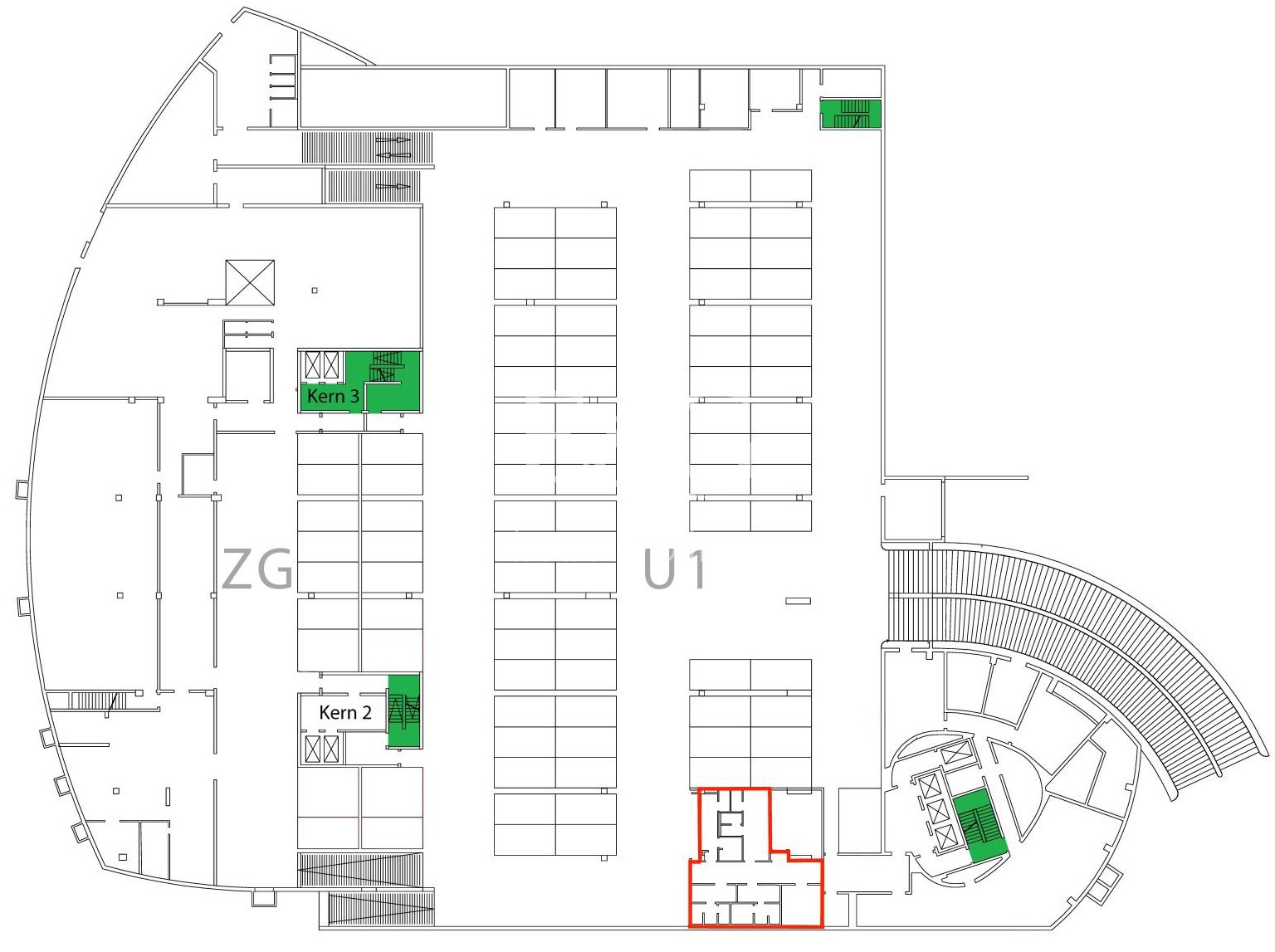 Grundriss 1.UG