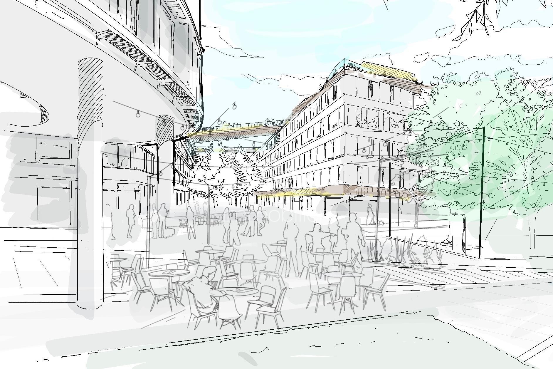 Außenansicht Zeichnung