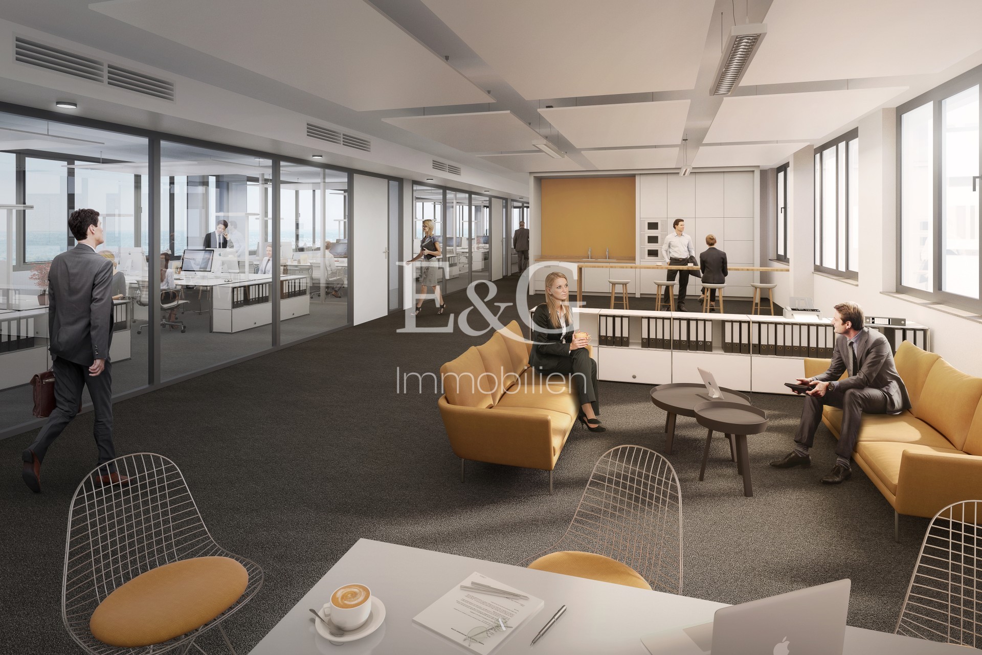 Visualisierung Büro