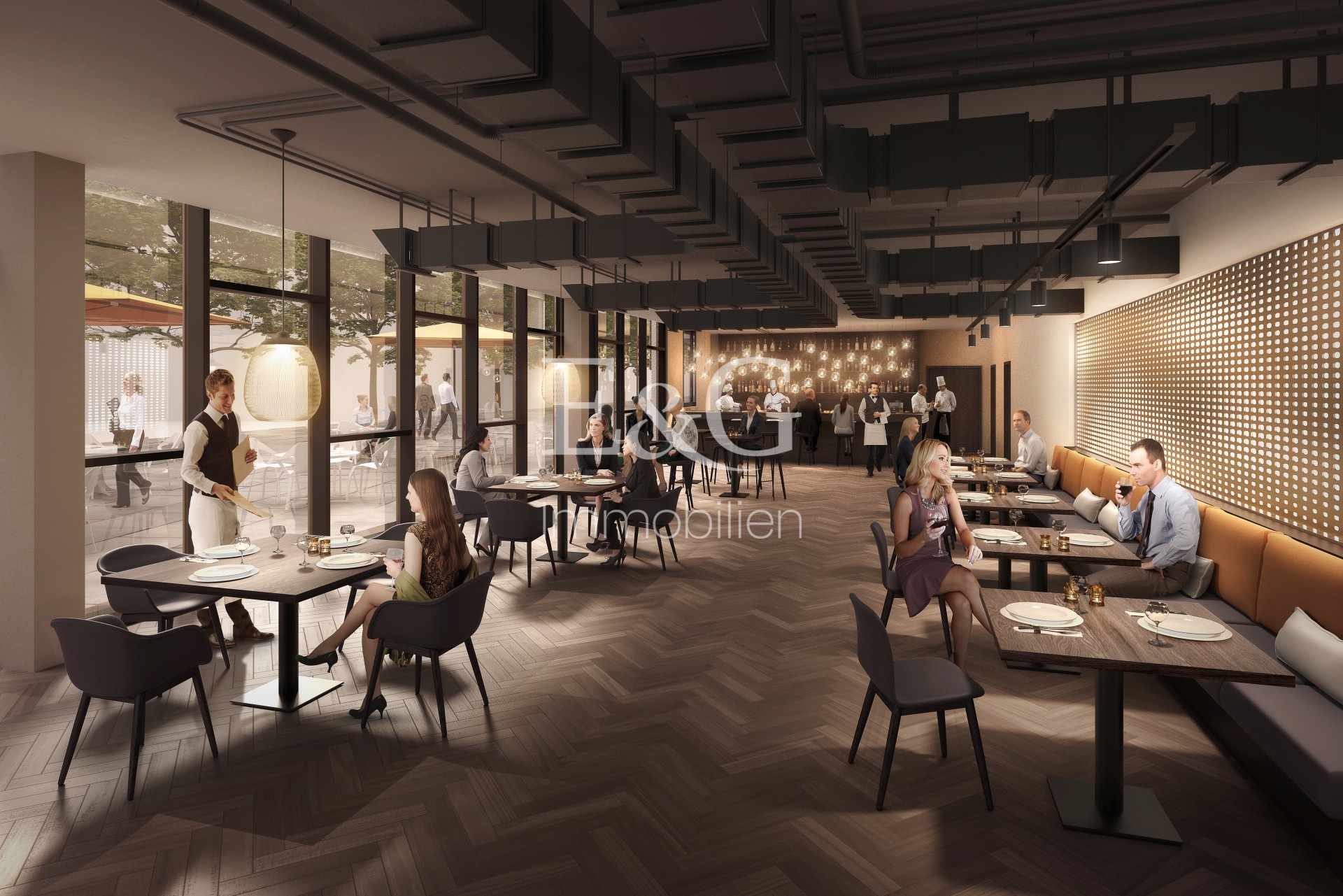 Visualisierung Restaurant