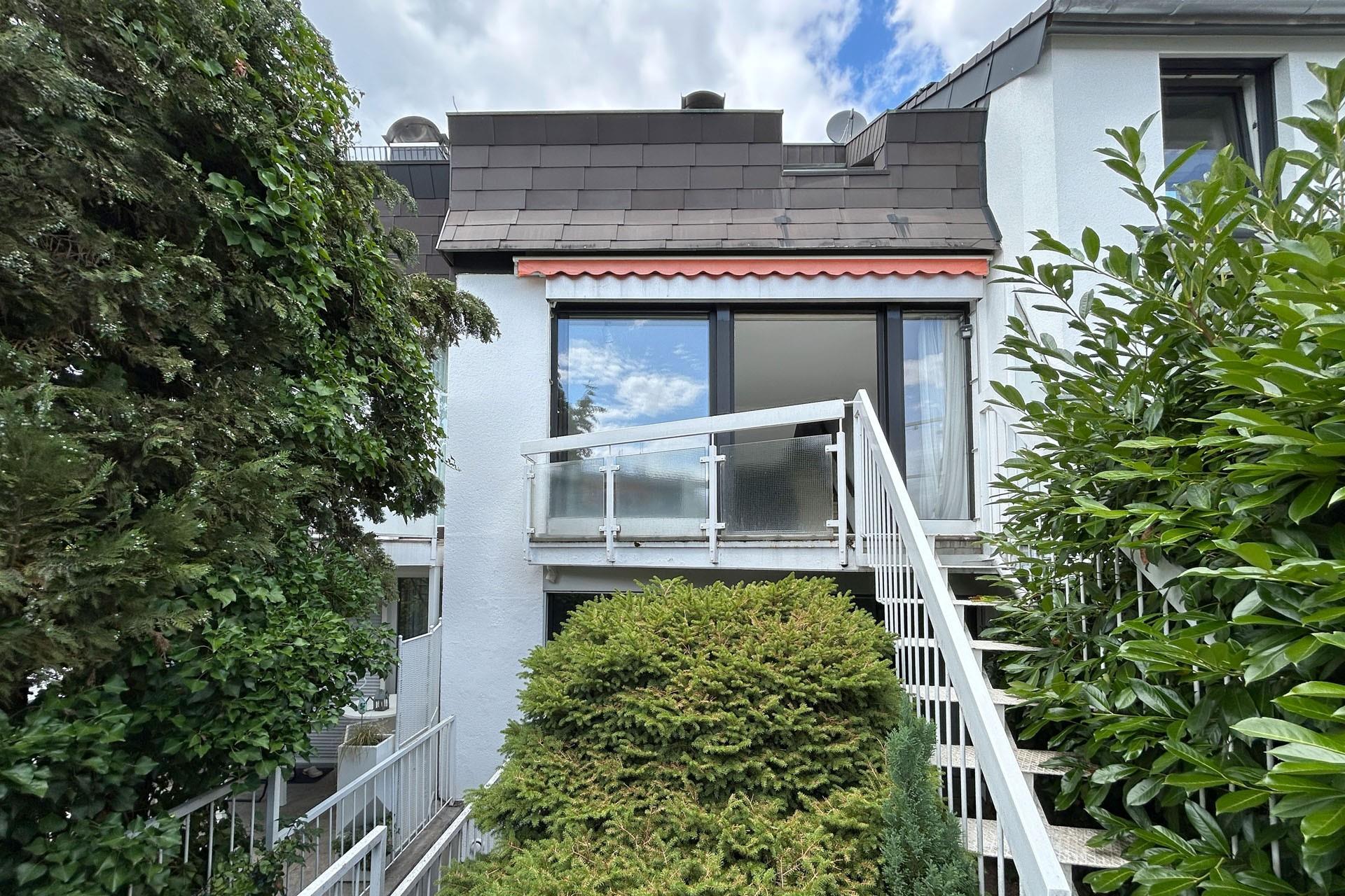 Hausrückansicht